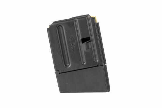 Okay Industries lightweight aluminum SureFreed 5.56 magazine holds 10 rounds of ammo and features a durable black finish